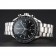 Swiss Omega Speedmaster Professional Quadrante Nero Cassa e Bracciale in Acciaio Inossidabile