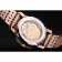 Omega Swiss DeVille lunetta in oro rosa con numeri romani quadrante marrone 7610