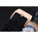 Richard Mille RM 033 Bracciale in gomma nera con cassa in oro automatico extra piatto 1454196