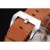 Bracciale in pelle arancione con lunetta in acciaio inossidabile Panerai Radiomir 622.317