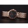 Omega De Ville Prestige quadrante nero con cassa e bracciale in oro rosa con diamanti