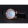 Orologio da donna Omega quadrante blu cassa in oro con diamanti cinturino in pelle nera 622830
