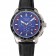 Chopard Mille Miglia GTS Quadrante Blu Bracciale Pelle Nera 1453998