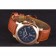 Panerai Luminor Marina quadrante nero cinturino in pelle marrone