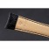 Bracciale Rolex in pelle nera con fibbia in oro 622.496