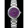 Omega Ladymatic quadrante viola bracciale in acciaio inossidabile 622459