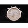 Breitling Transocean Quadrante Bianco Cinturino in Gomma Nero Lunetta in Oro Rosa