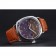 Bracciale in pelle color cognac con lunetta in acciaio inossidabile Panerai Radiomir 622.327
