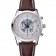 Breitling Transocean Chronograph Unitime Quadrante Bianco Cassa in Acciaio Inossidabile Bracciale in Pelle Marrone-622244