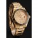 Swiss Rolex GMT Master II - Quadrante Oro - Lunetta Nera - Cassa e Bracciale in Oro - 1453749