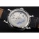 Breguet Duo Tourbillon Cassa argento quadrante bianco Bracciale in pelle nera 622622