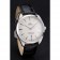 Omega Tresor Master Co-Axial quadrante bianco cassa in acciaio inossidabile cinturino in pelle nera