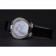 Orologio da donna Omega con quadrante in madreperla Cassa in acciaio inossidabile con cinturino in pelle nera con diamanti 622828