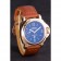 Panerai Luminor Marina quadrante nero cinturino in pelle marrone