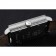 Piaget Emperador Limited Edition quadrante bianco inciso cassa d'argento Bracciale in pelle marrone 1454138