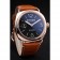 Panerai Radiomir cassa in oro rosa quadrante nero cinturino in pelle marrone 98136