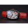 Franck Muller Casablanca Cinturino in pelle di coccodrillo rosso 621644