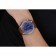 Omega Speedmaster quadrante blu cassa in acciaio inossidabile cinturino in pelle marrone 622807