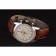 Breitling Transocean Quadrante Bianco Cinturino in Pelle Marrone Chiaro Lunetta in Oro Rosa