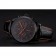 Cronografo Mido Multifort All Black & amp; Cinturino in pelle nera con quadrante arancione 622181