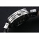 Omega Ladymatic quadrante nero cinturino in pelle nera 622458