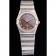 Omega Swiss Constellation Jewelry Diamond Case Radial Emblem Brown Dial 98117