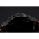 Svizzero Panerai Luminor GMT Carbotech quadrante nero cinturino in pelle marrone cassa nera