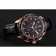 Chopard Mille Miglia GTS con quadrante nero cassa in oro e bracciale in pelle nera 1454001