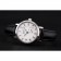 Swiss Piaget Altiplano Data Automatico Quadrante Bianco Indicatori di Diamanti Cassa in acciaio inossidabile Cinturino in pelle nera