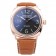 Panerai Radiomir cassa in oro rosa quadrante nero cinturino in pelle marrone 98136