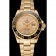 Swiss Rolex GMT Master II - Quadrante Oro - Lunetta Nera - Cassa e Bracciale in Oro - 1453749