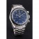 Omega Speedmaster quadrante nero cassa e bracciale in acciaio inossidabile 622801