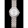 Omega De Ville Prestige No Date Quadrante Bianco Con Cassa E Bracciale In Acciaio Inossidabile Di Diamanti