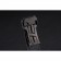 Hublot Classic Fusion Diamond Skull Dial Cassa in acciaio nero Cinturino in pelle nera 622.815