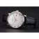 Blancpain Villeret ultra sottile quadrante bianco scanalato numeri d'oro cassa in acciaio inossidabile cinturino in pelle nera