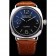 Panerai Radiomir 8 giorni quadrante nero cinturino in pelle marrone