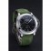 Panerai Luminor GMT cinturino in pelle verde con lunetta in acciaio inossidabile 622.318