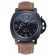 Panerai Luminor GMT Ion placcato in acciaio inossidabile lunetta Bracciale in pelle cachi 622.315