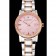 Burberry The City Quadrante Rosa Lunetta con Diamanti Cassa in Acciaio Inossidabile Bracciale Bicolore