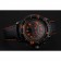 Blancpain Fifty Fathoms Speed ​​Command quadrante in fibra di carbonio con segni arancioni Cassa in PVD nero Cinturino in pelle nera 1453776