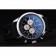 Breitling Transocean Quadrante Nero Cinturino in Gomma Nero Lunetta in Acciaio Inossidabile Lucidato