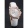 Omega Speedmaster cronografo quadrante bianco cassa in oro con diamanti Bracciale in pelle bianca 622455