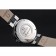 Omega Ladymatic quadrante nero cinturino in pelle nera 622458