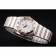 Omega Swiss Constellation Jewelry Cassa in oro rosa con piccolo emblema radiale quadrante bianco