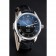 Omega DeVille quadrante nero cassa in acciaio inossidabile cinturino in pelle nera 622829