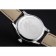 Omega DeVille quadrante nero cassa in acciaio inossidabile cinturino in pelle nera 622829