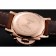 Panerai Radiomir quadrante bianco diamante lunetta cassa in oro rosa cinturino in pelle scamosciata marrone 1453799