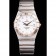 Omega Swiss Constellation Jewelry Quadrante bianco con cassa in oro rosa con stemma radiale