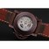 Panerai Luminor sommergibile quadrante nero cinturino in pelle marrone cassa marrone
