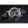 Breguet Classique Grande Complication Tourbillon Cassa argentata Quadrante nero Cinturino in pelle nera 622212